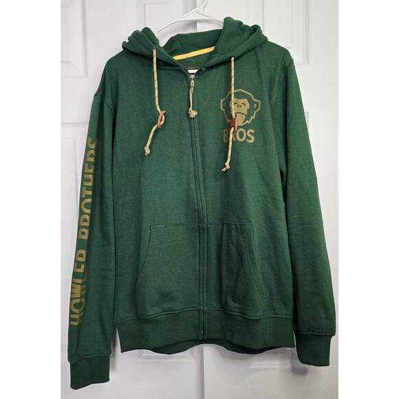 Howler Bros Select El Mono Green Full-Zip Hoodie- Size Medium - Picture 1 of 4